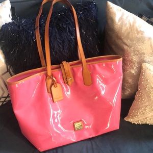 Pink Dooney and Bourke laptop Tote pics Updated